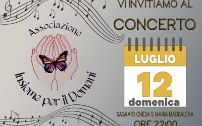 L’associazione “Insieme per il domani” in Concerto
